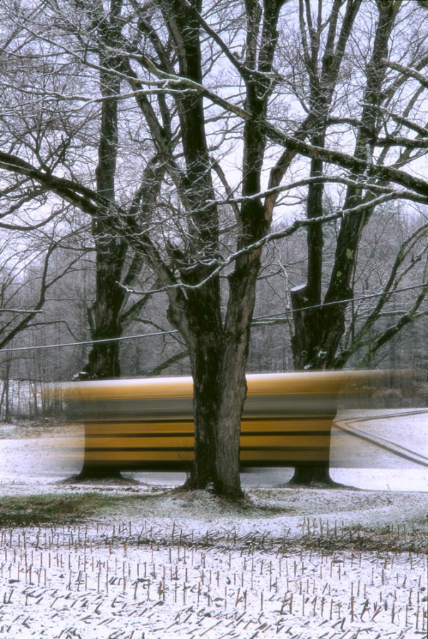 All pictures are from "the school bus series" by Gregory Thorp