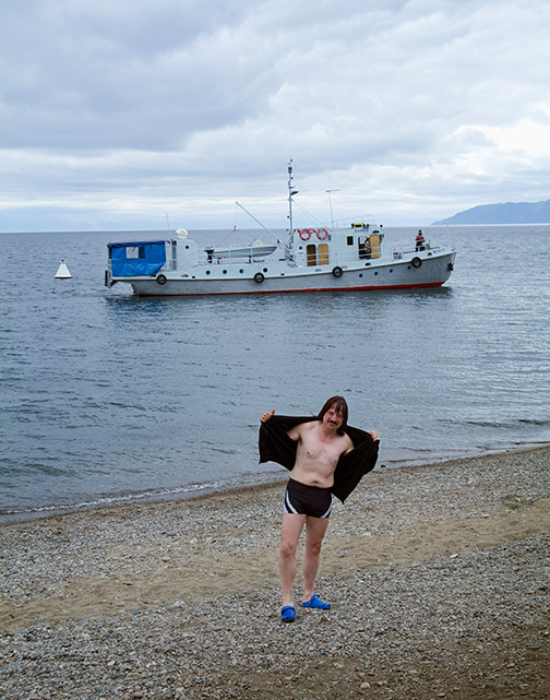 Swimmer, Lake Baikal
